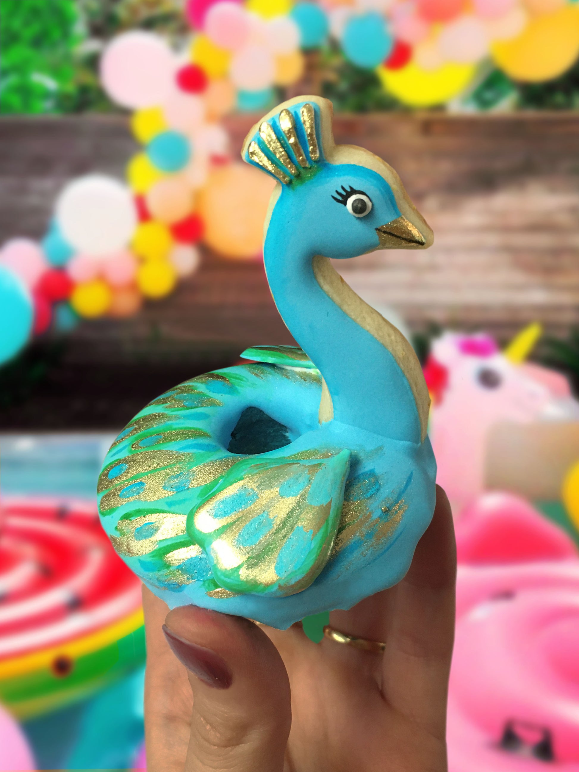 Pool Floatie Donut Set (A)