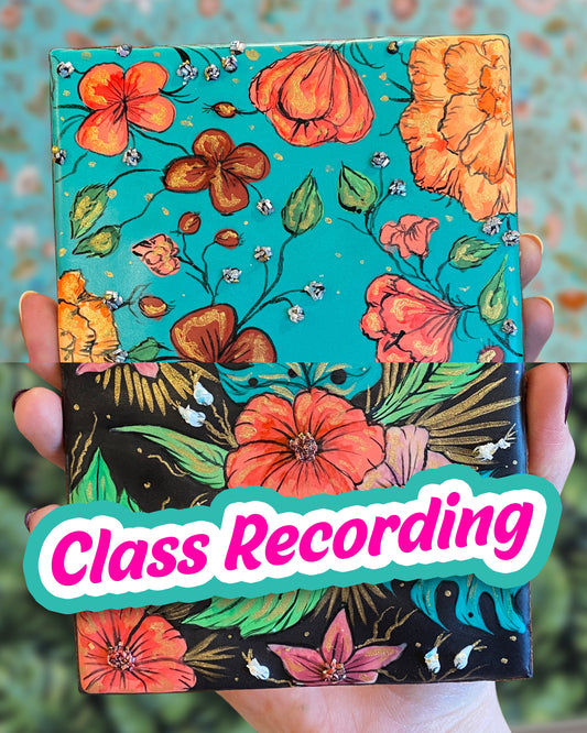 Floral Prints -- CLASS RECORDING