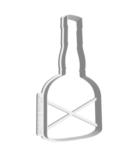 Large Cognac Bottle Cutter -- STL FILE