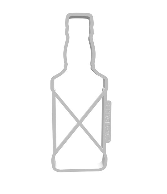 Large Whiskey Bottle Cutter -- STL FILE