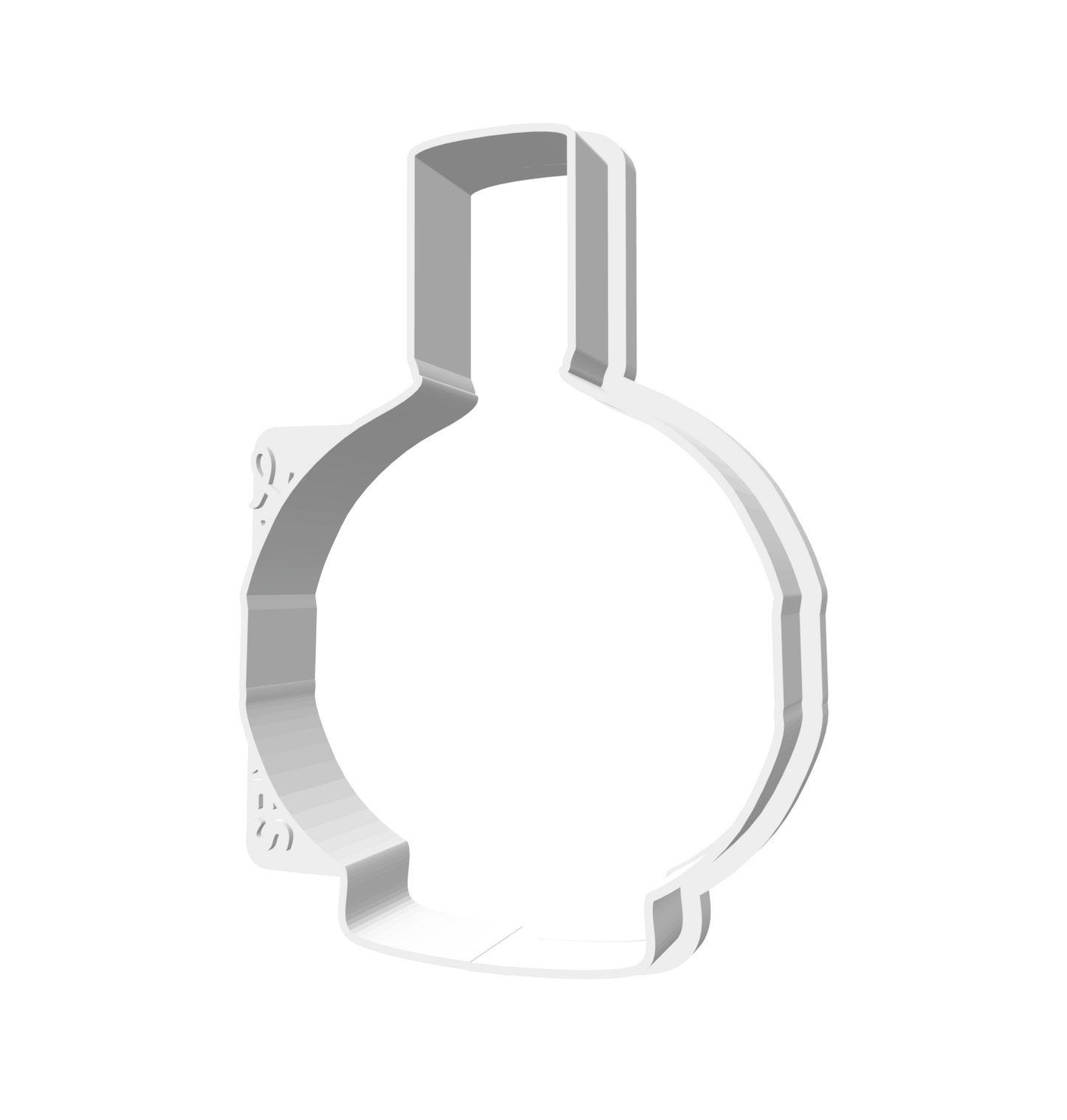 Small Liqueur Bottle Cutter -- STL FILE
