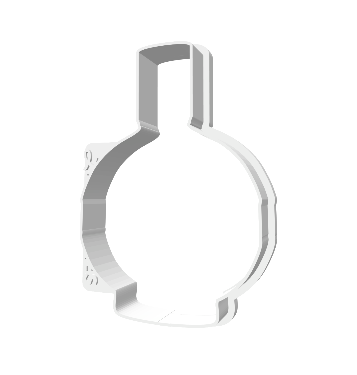 Small Liqueur Bottle Cutter -- STL FILE
