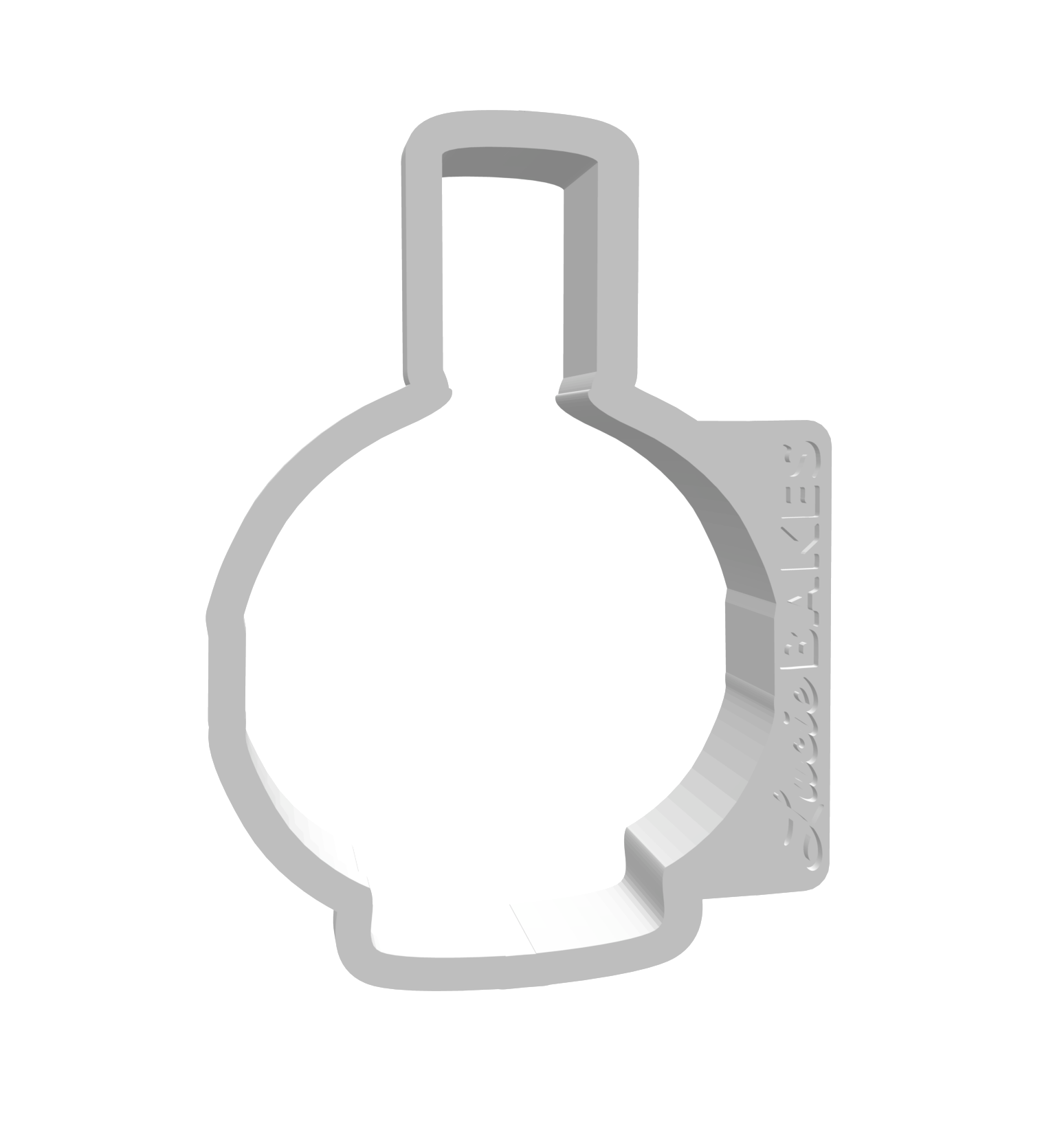 Small Liqueur Bottle Cutter -- STL FILE