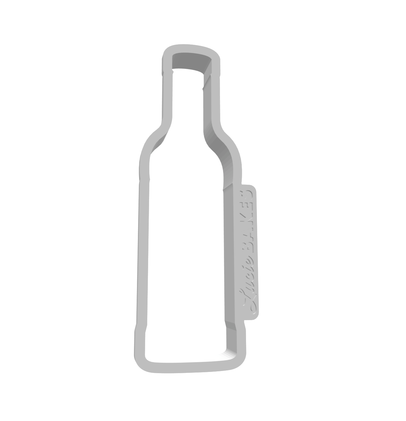 Small Rum Bottle Cutter -- STL FILE