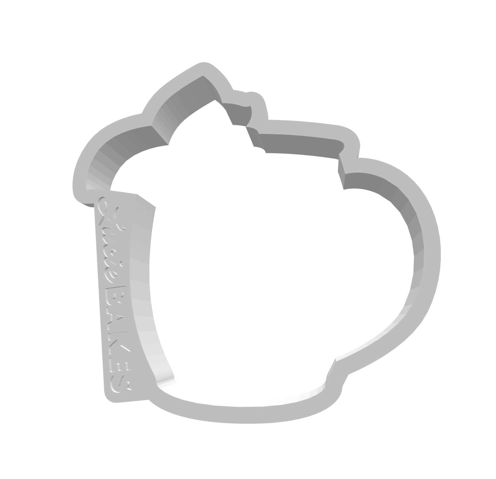 Small Mule Mug Cutter -- STL FILE