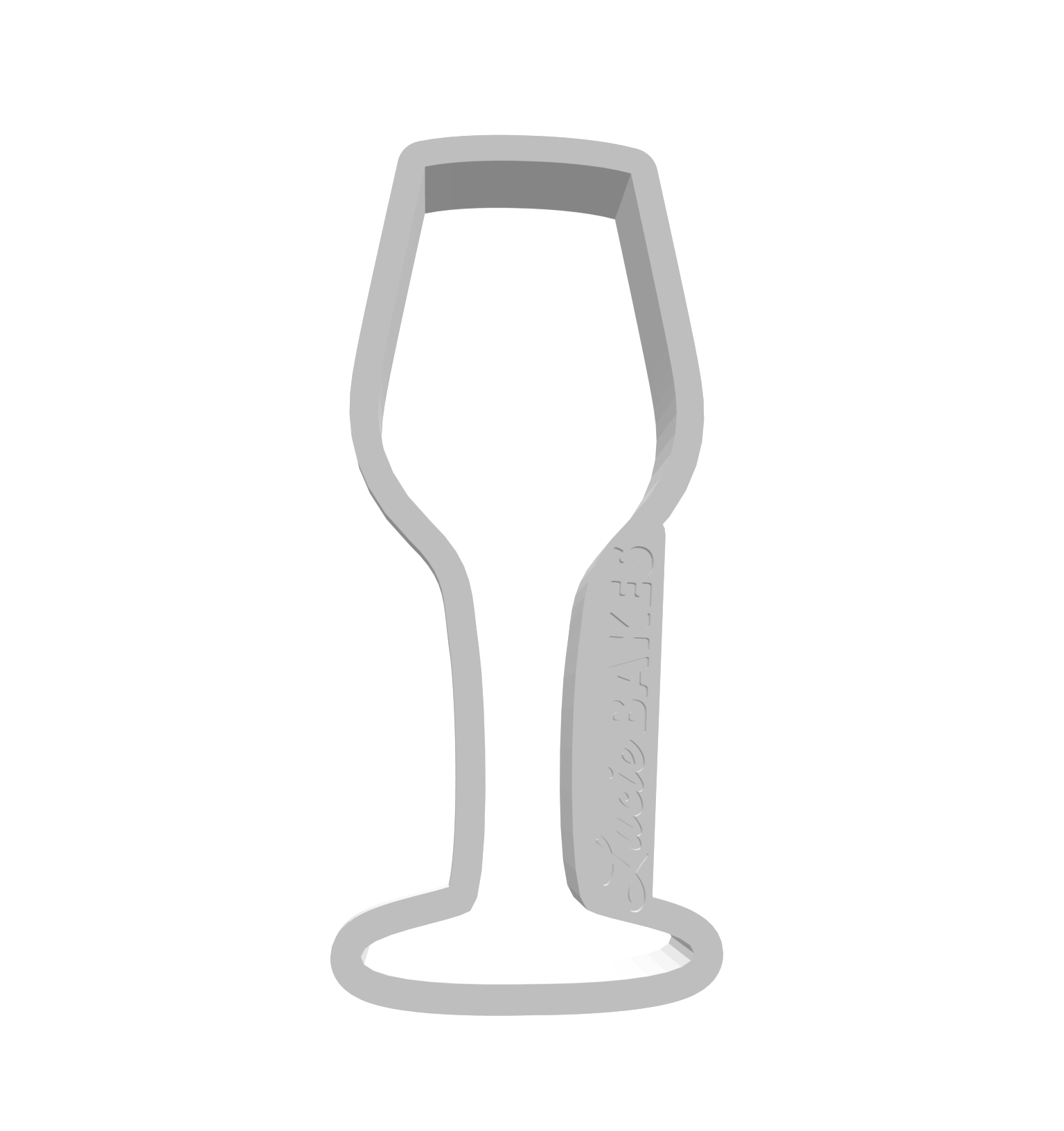 Small Wine Glass Cutter -- STL FILE