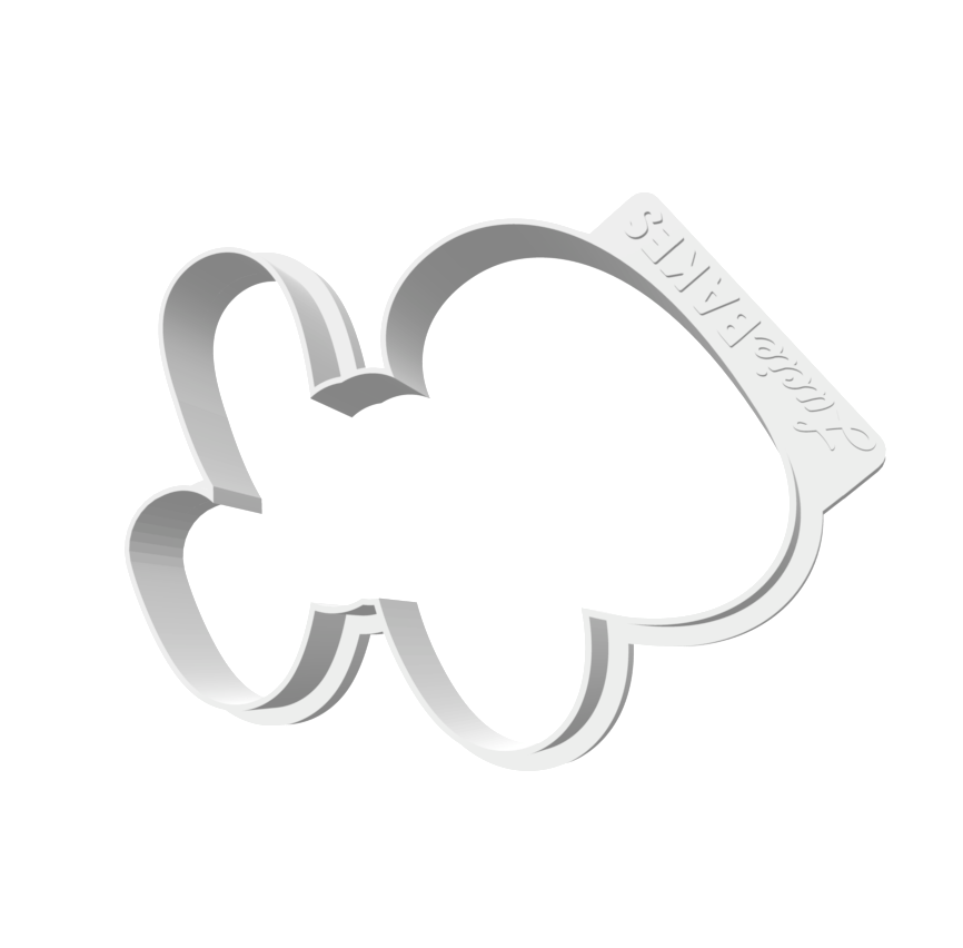 "Girl" Plaque Cutter & Stencil -- STL FILE