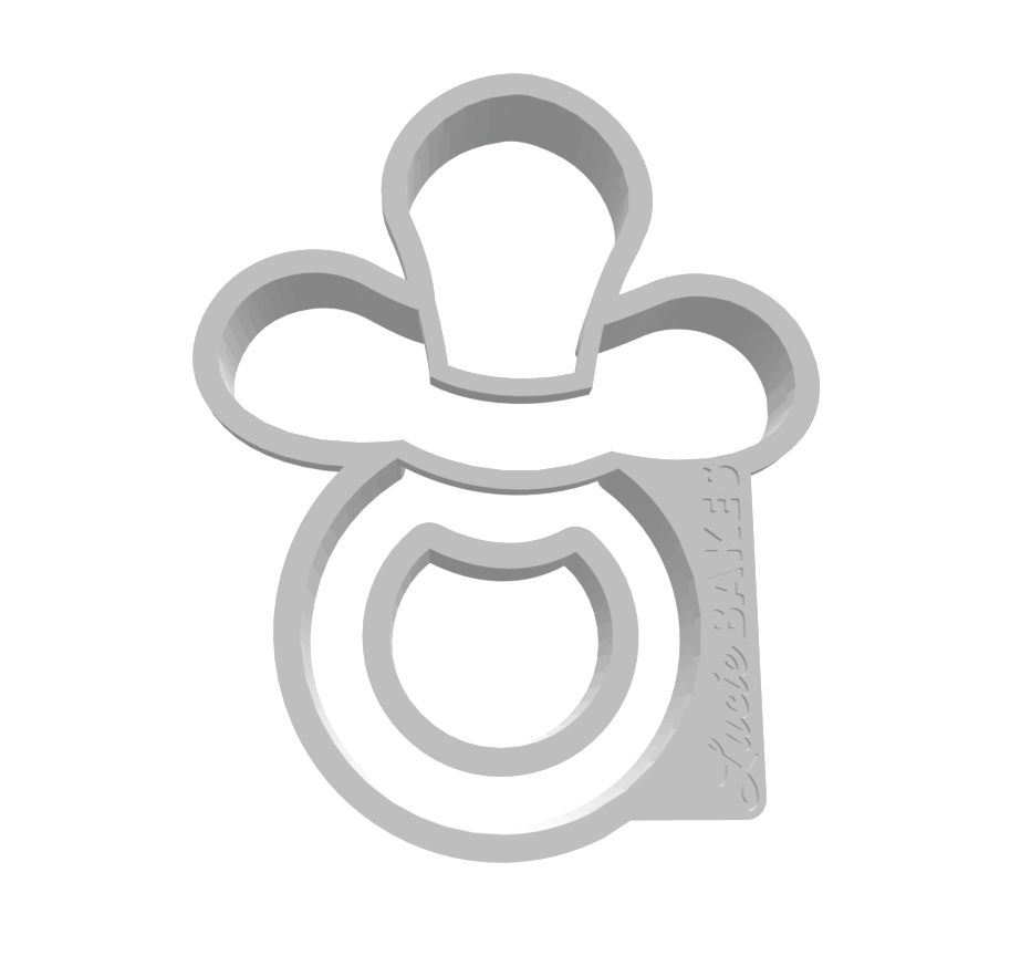 Large Pacifier -- STL FILE