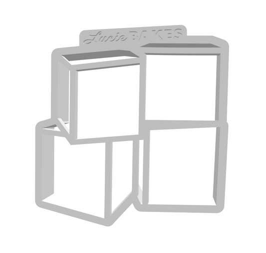 Large Four-Building-Blocks -- STL FILE