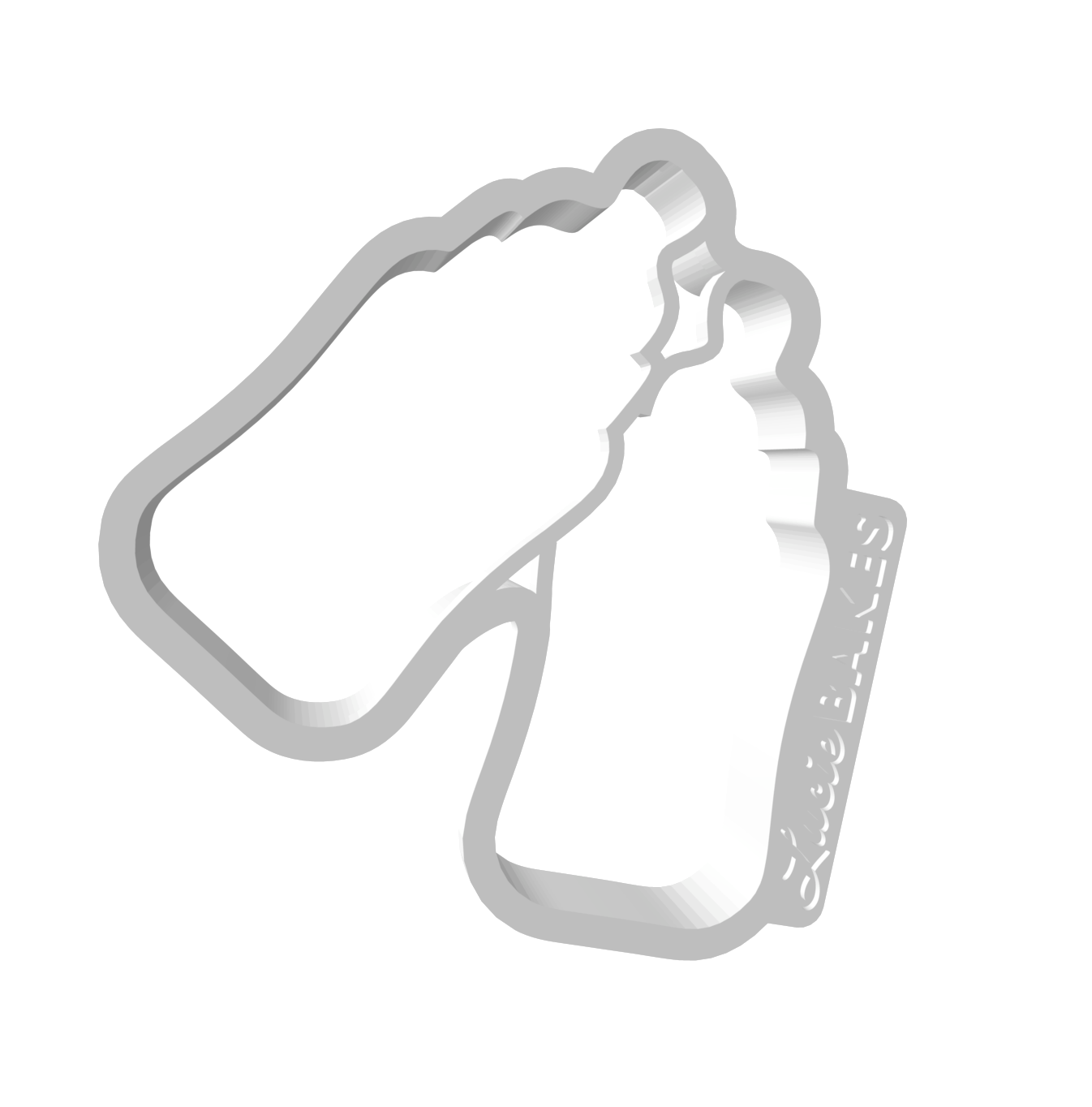 Small Cheersing Bottles -- STL FILE