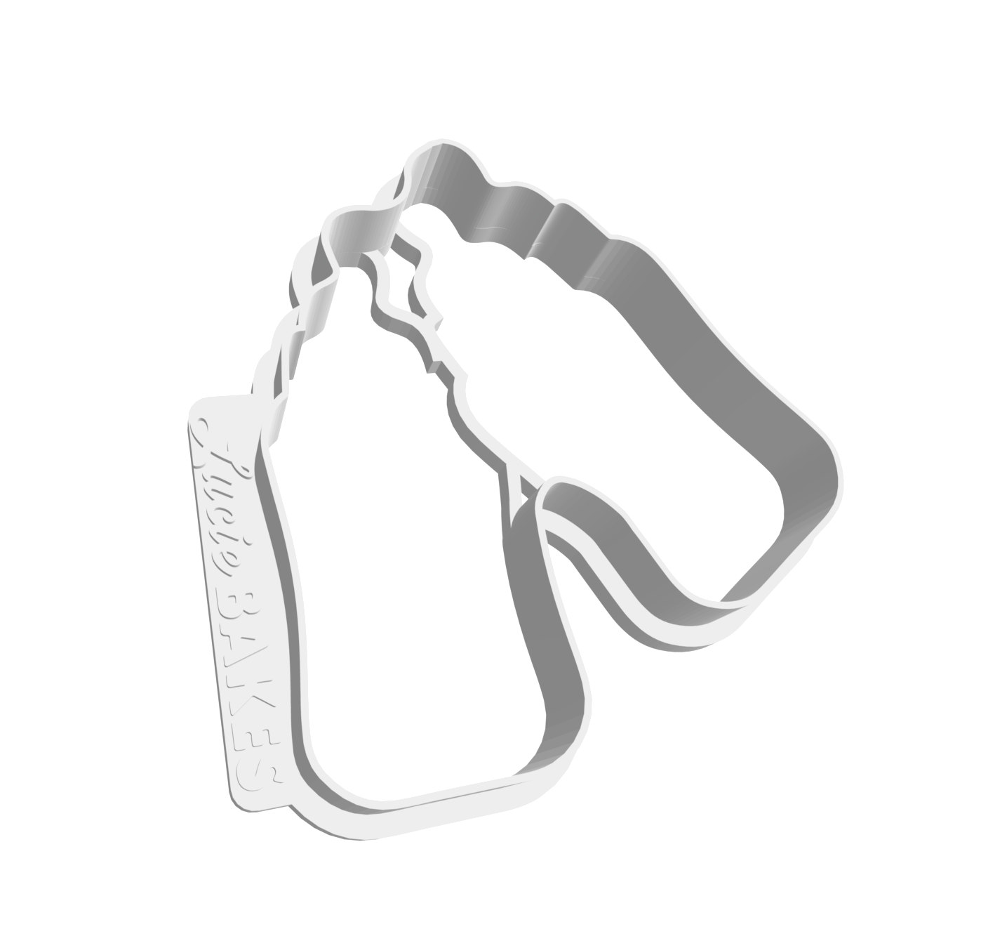 Small Cheersing Bottles -- STL FILE