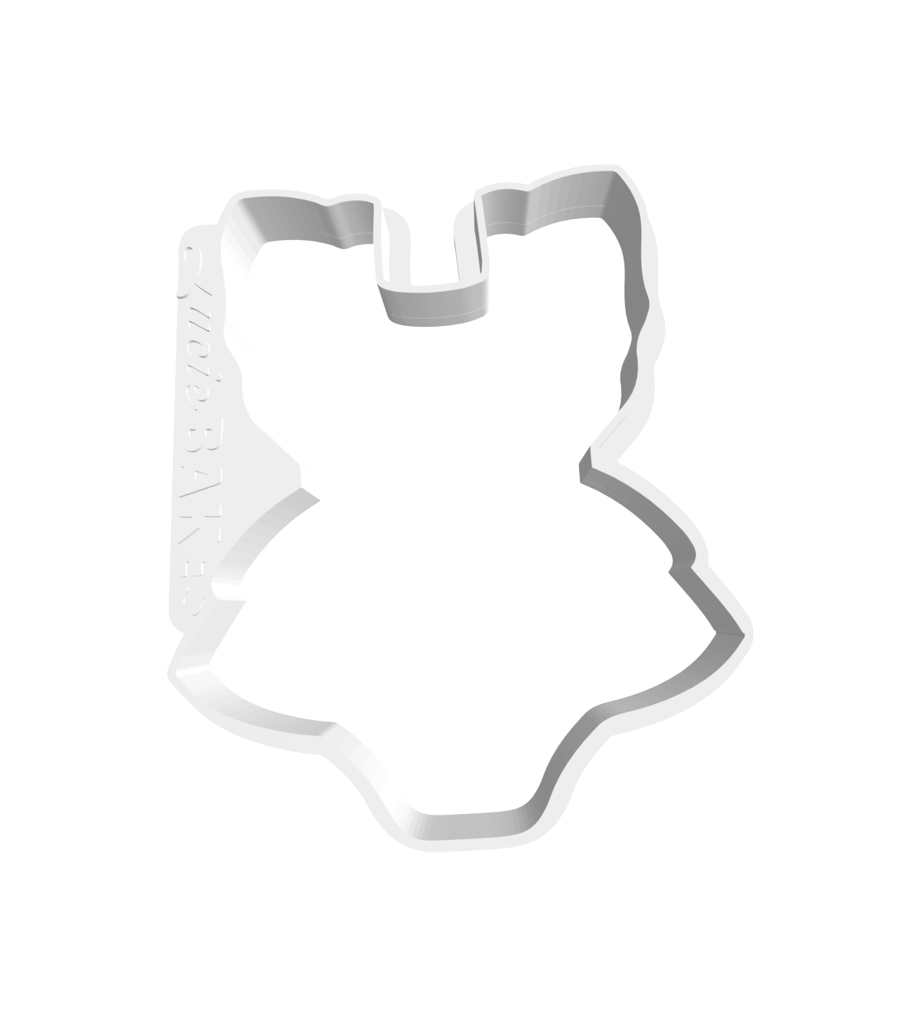 Small Ruffled Onesie -- STL FILE