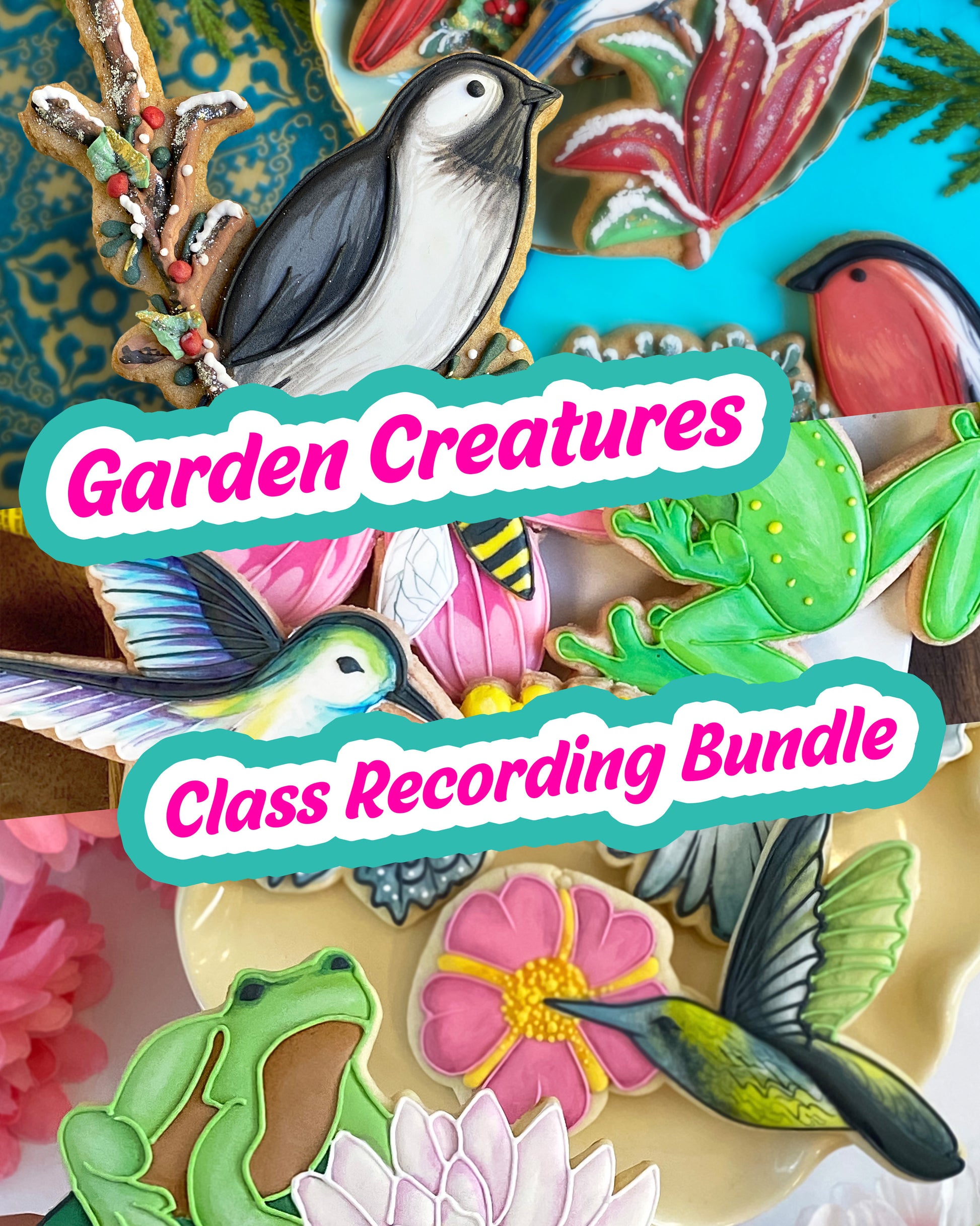Garden Creatures -- CLASS RECORDING BUNDLE