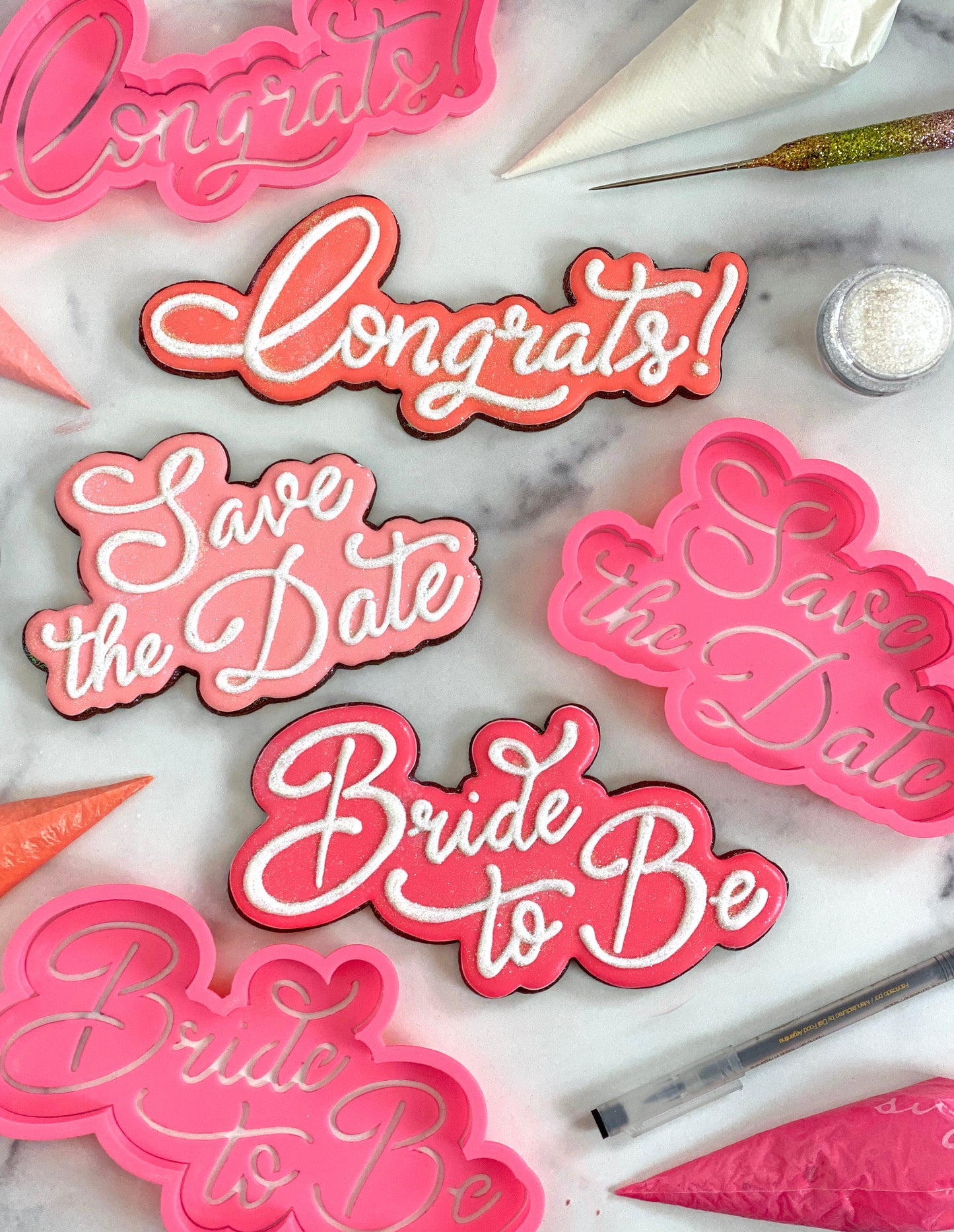Wedding Plaque Cutters & Stencils