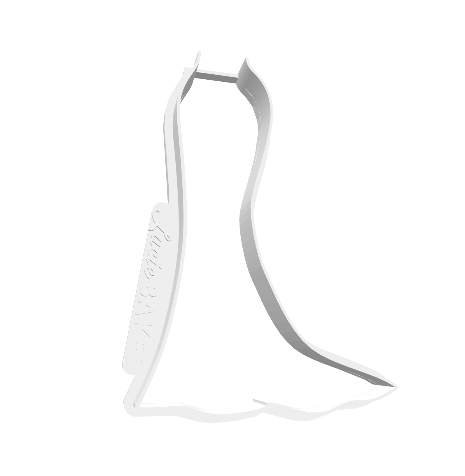 Bridal Gown Sheath Skirt Cutter -- STL FILE