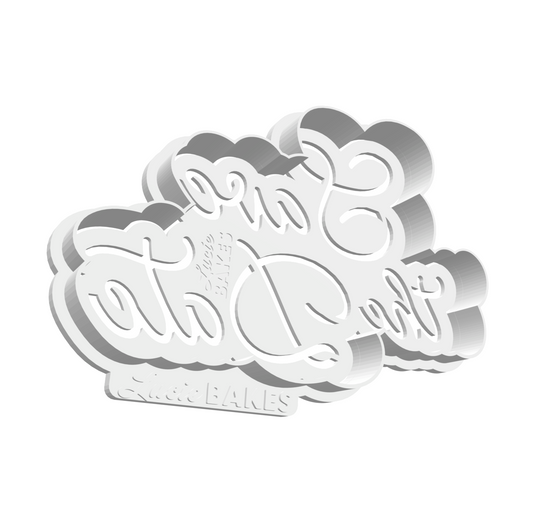 "Save the Date" Plaque Cutter & Stencil -- STL FILE