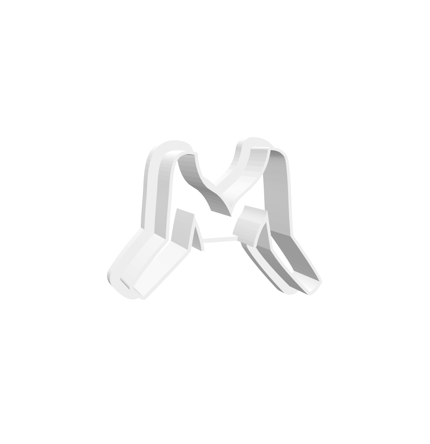 Bridal Gown Long-Sleeve Top Cutter -- STL FILE