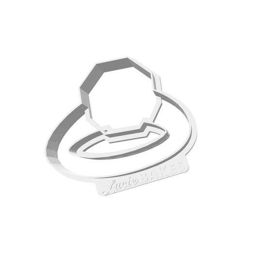 Diamond Ring Cutter -- STL FILE