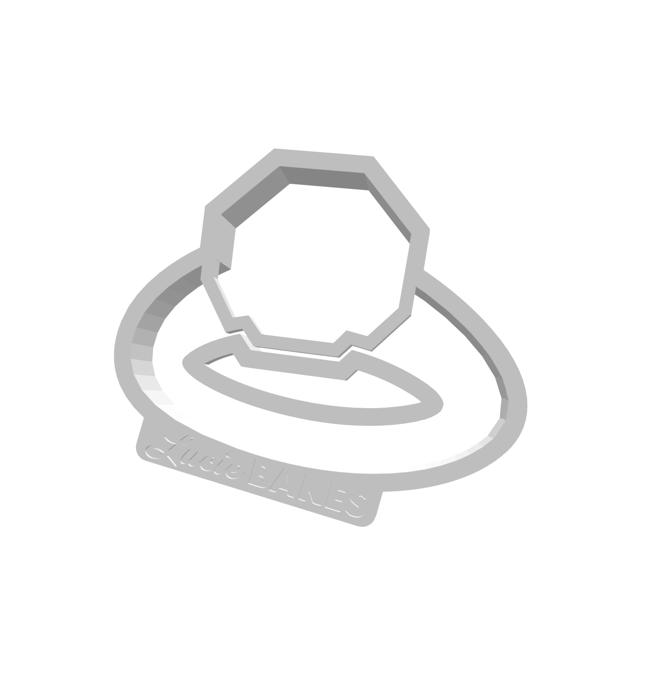 Diamond Ring Cutter -- STL FILE