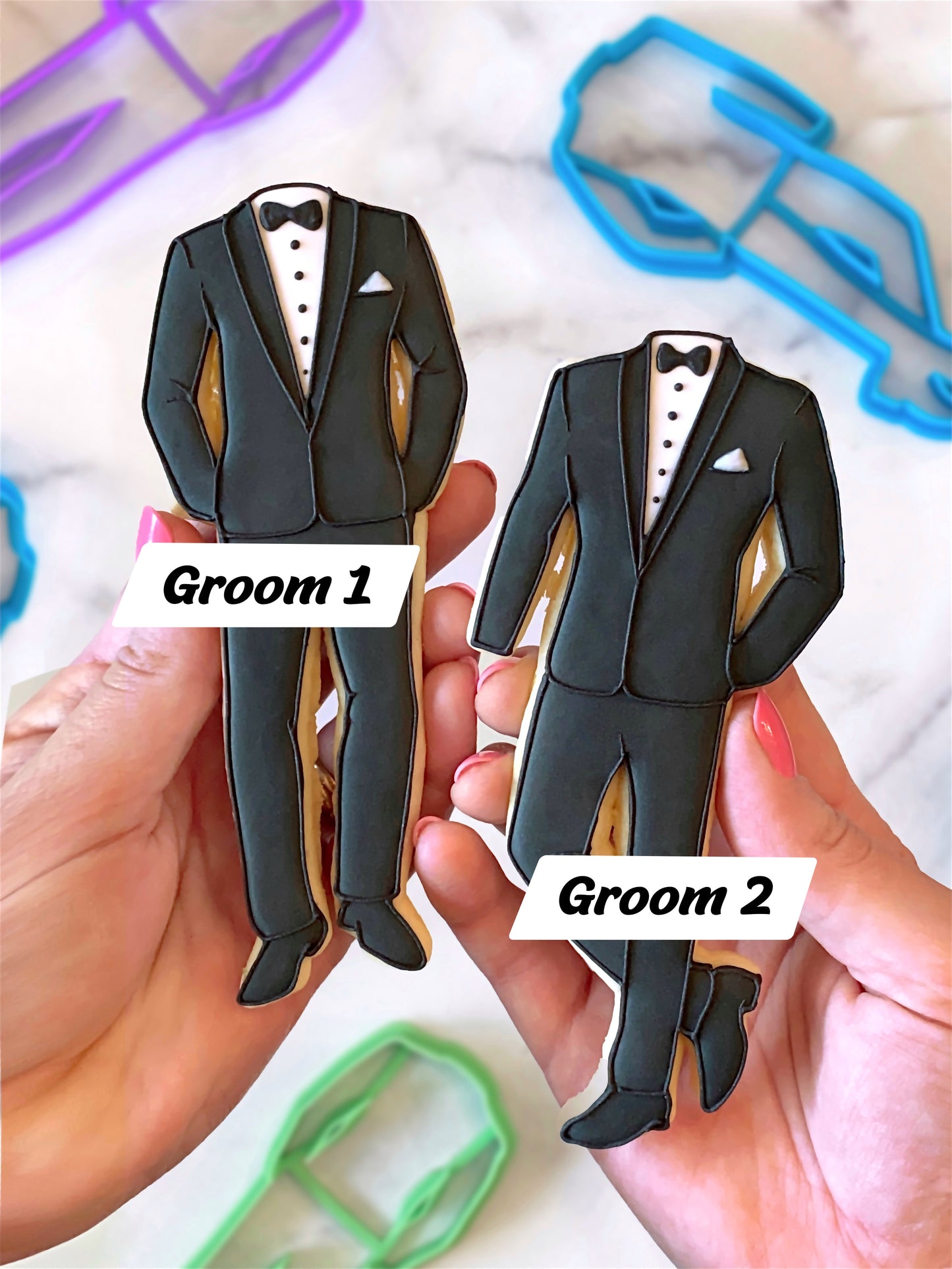 Groom's Tuxedo Cookie Cutters