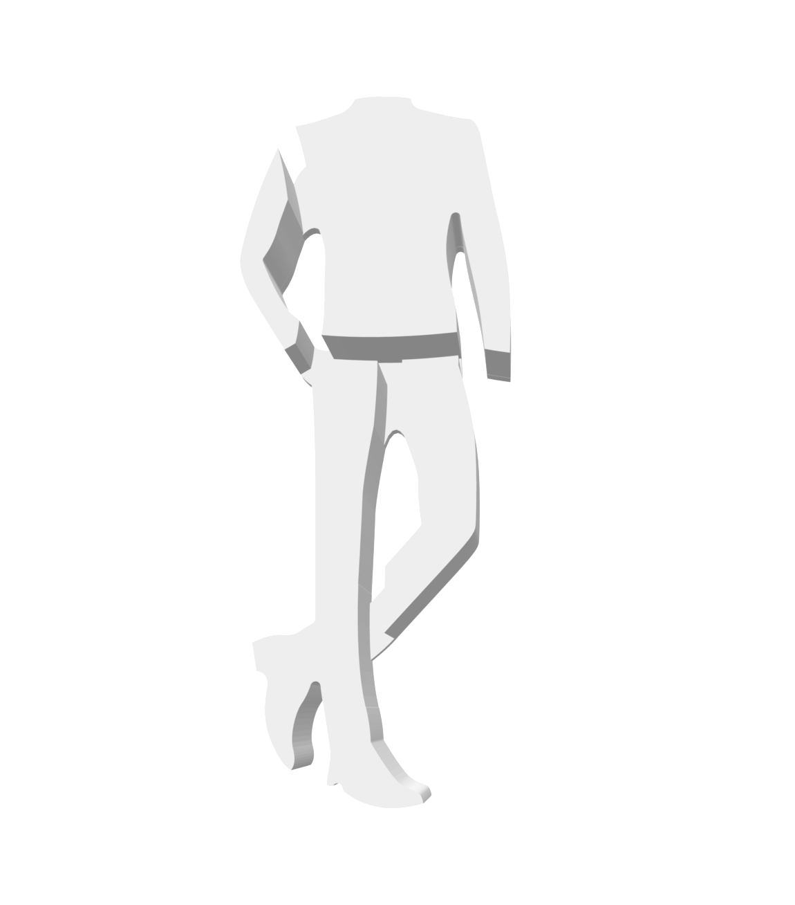 Groom 2 Cookie Cutter & Dough Pusher -- STL FILES