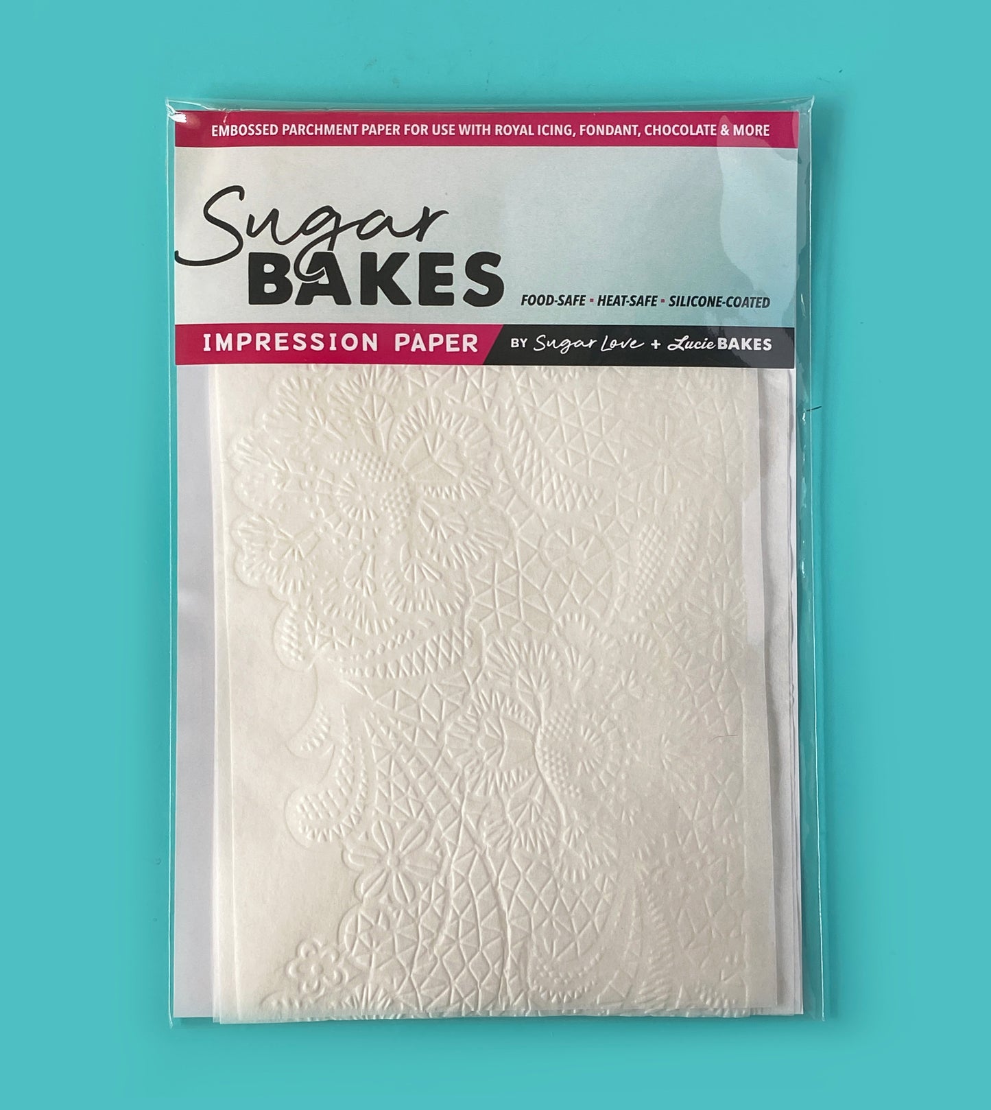 Vintage Lace 4" X 6" -- Impression Paper