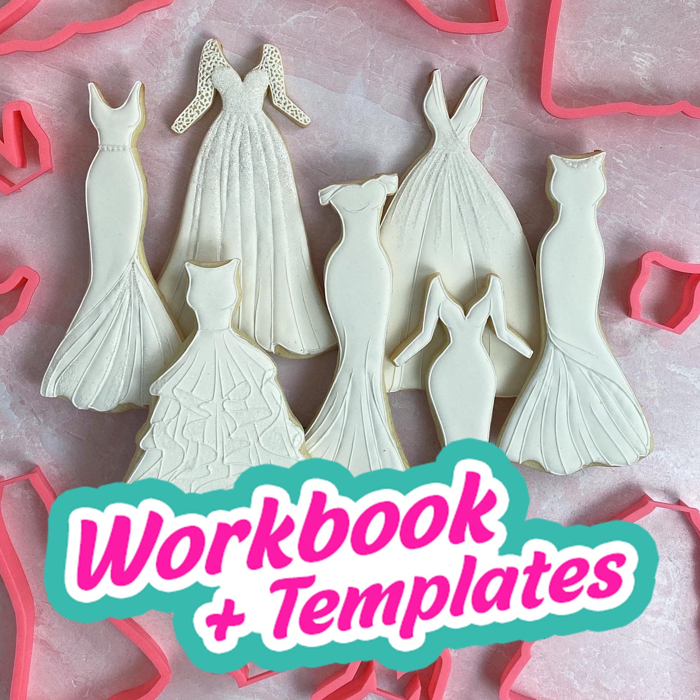 Mix 'N Match Gown Cookies - Templates & Design Workbook