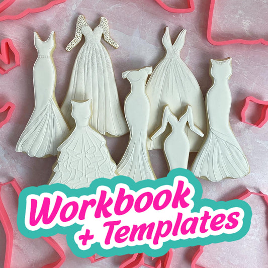 Mix 'N Match Gown Cookies - Templates & Design Workbook