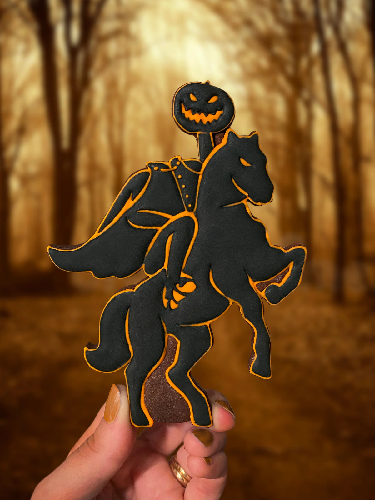 Headless Horseman -- Printable Cutter & Stamp Template