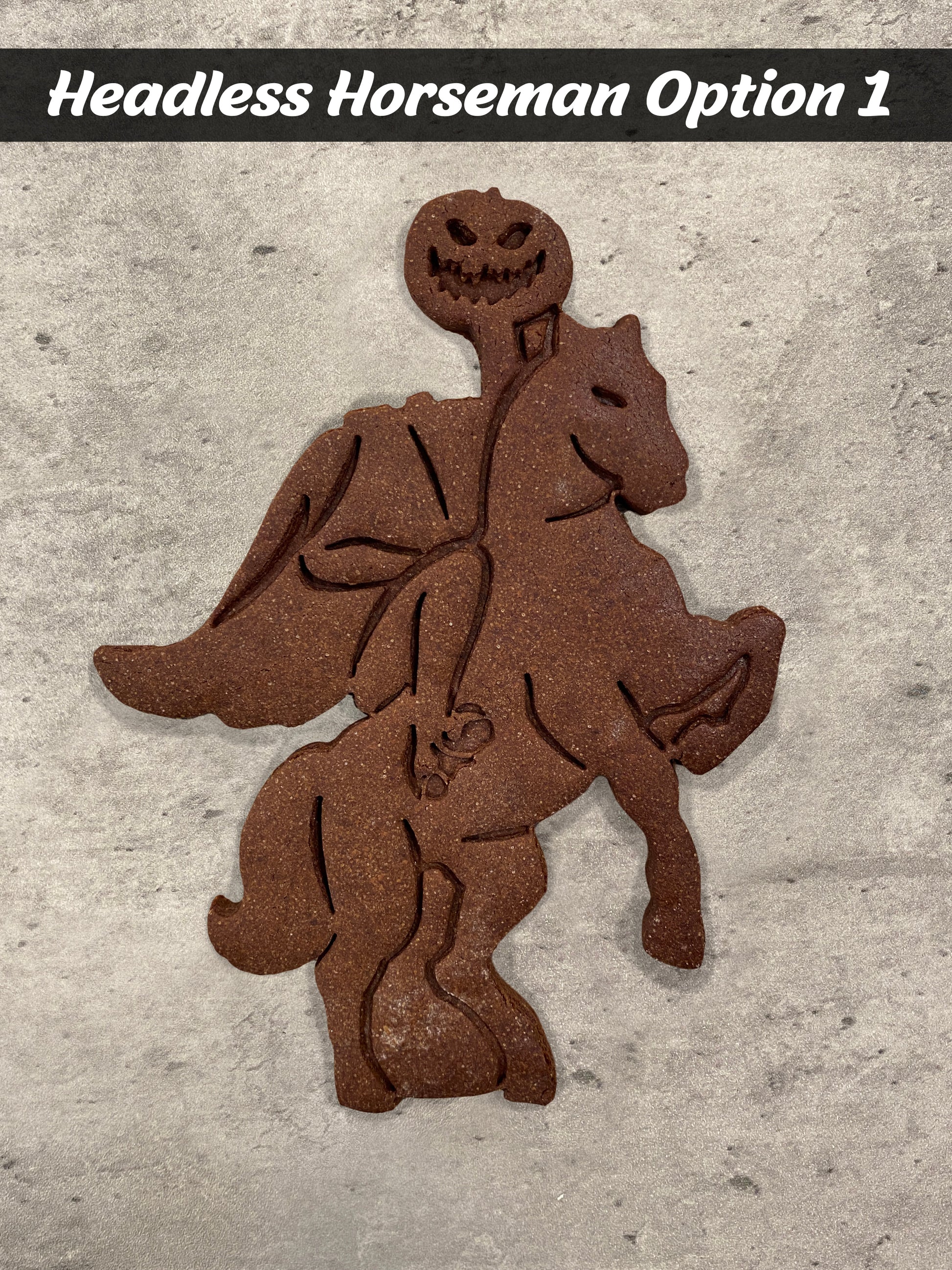 Headless Horseman Cutter & Stamp Set (Two Versions Available!)