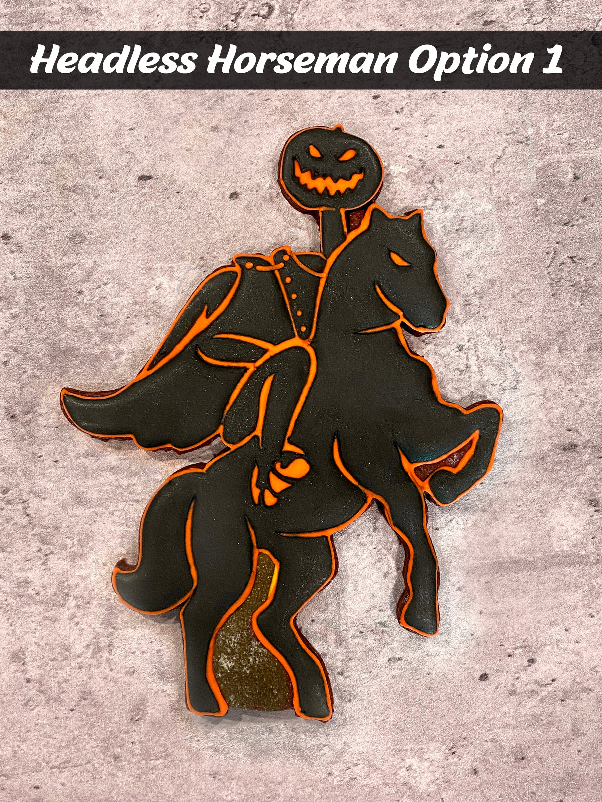 Headless Horseman Cutter & Stamp Set (Two Versions Available!)
