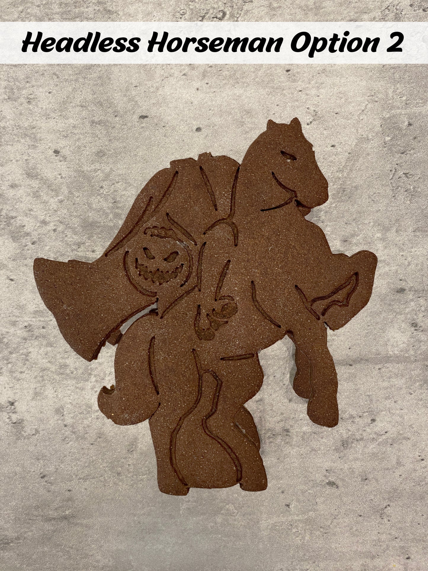 Headless Horseman Cutter & Stamp Set (Two Versions Available!)