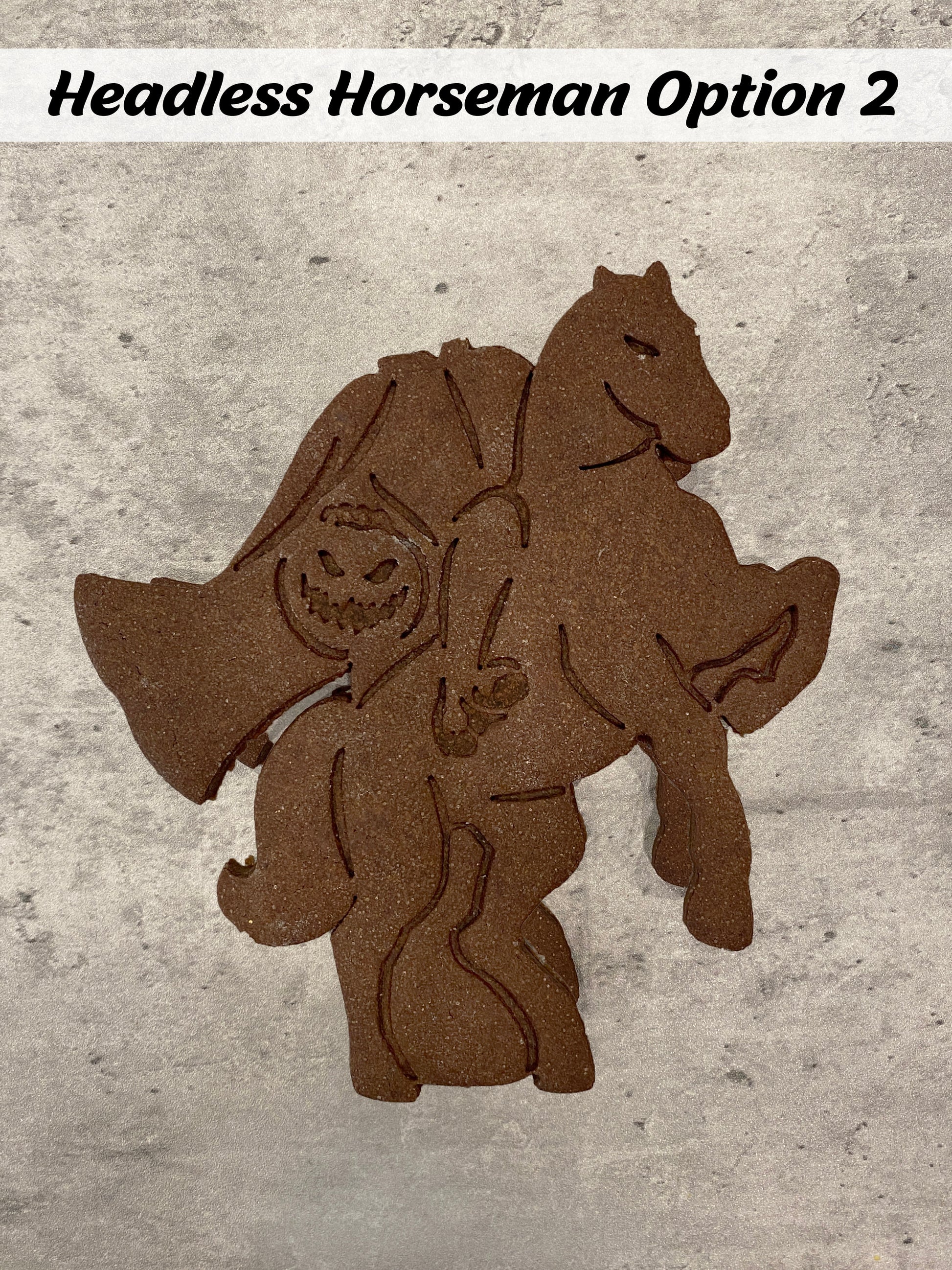 Headless Horseman Cutter & Stamp Set (Two Versions Available!)