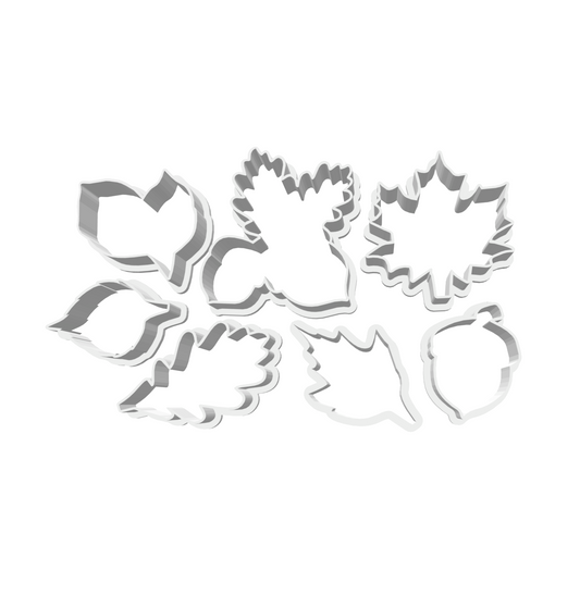Mini Leaves Cutters -- STL FILES