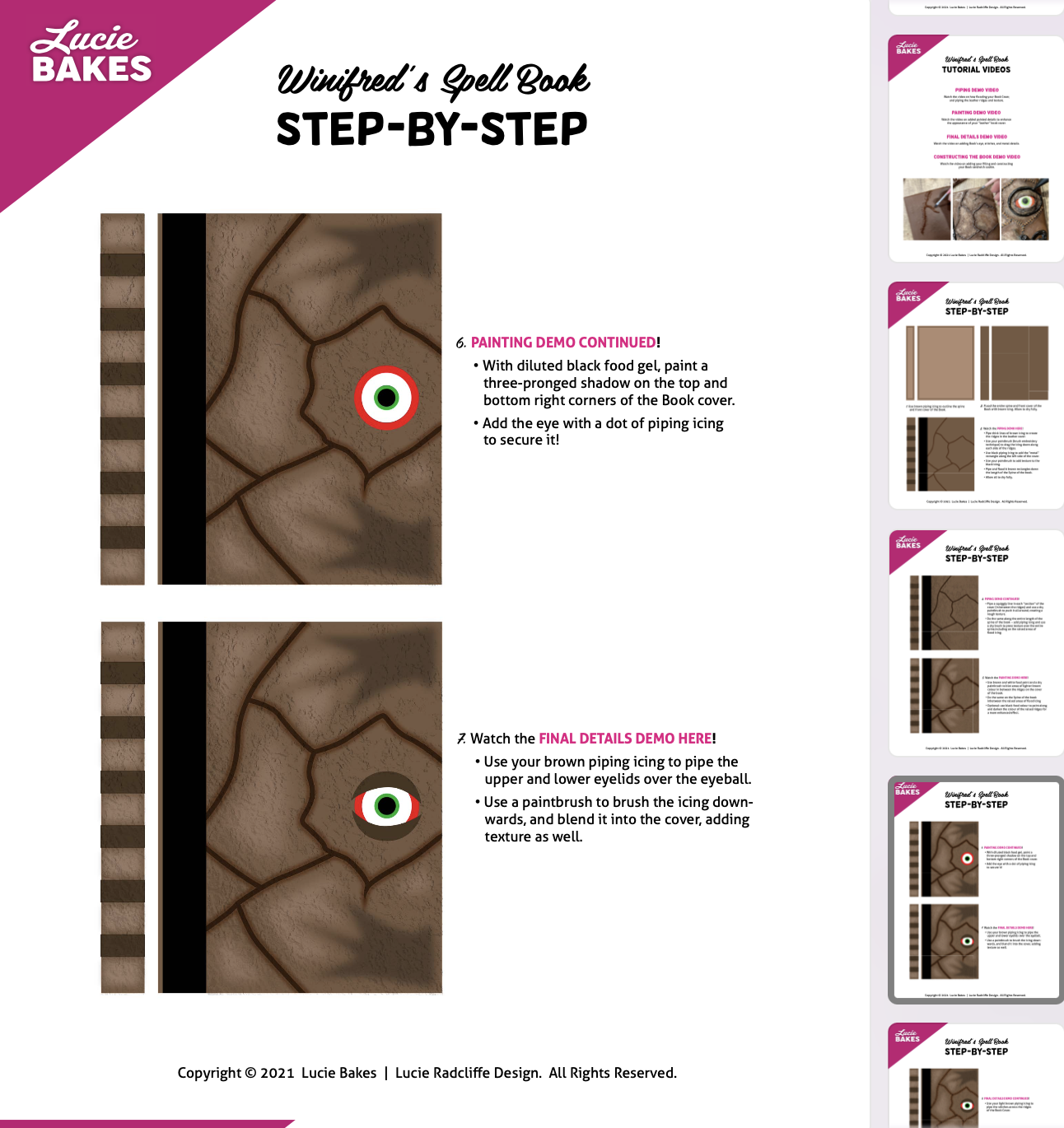 Winifred's Spell Book -- Digital Template & Workbook (Recipes Included!)