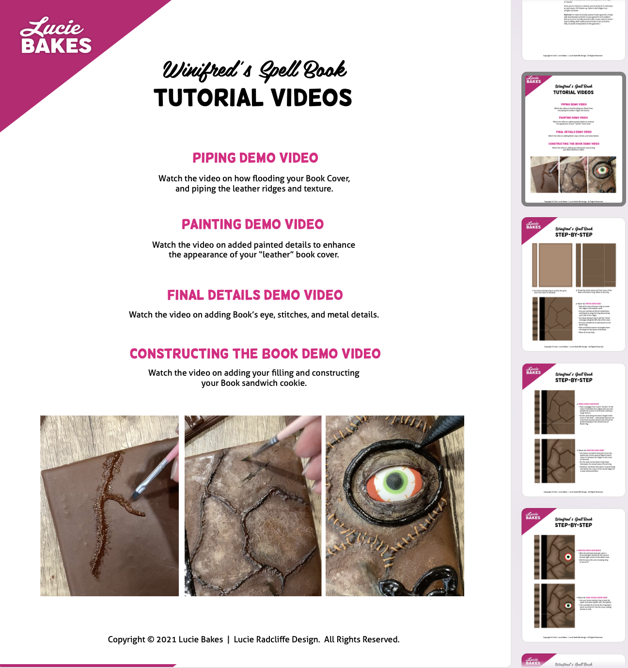 Winifred's Spell Book -- Digital Template & Workbook (Recipes Included!)