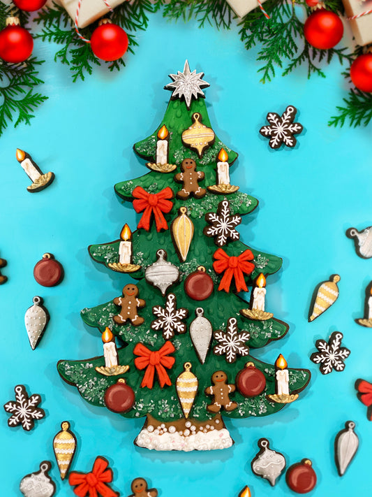 "Decorate a Christmas Tree" Cookie Cutter Set