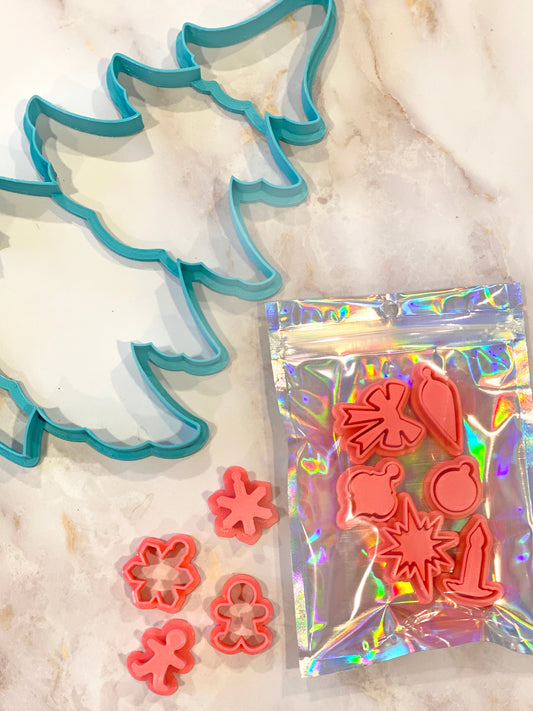 "Decorate a Christmas Tree" Cookie Cutter Set