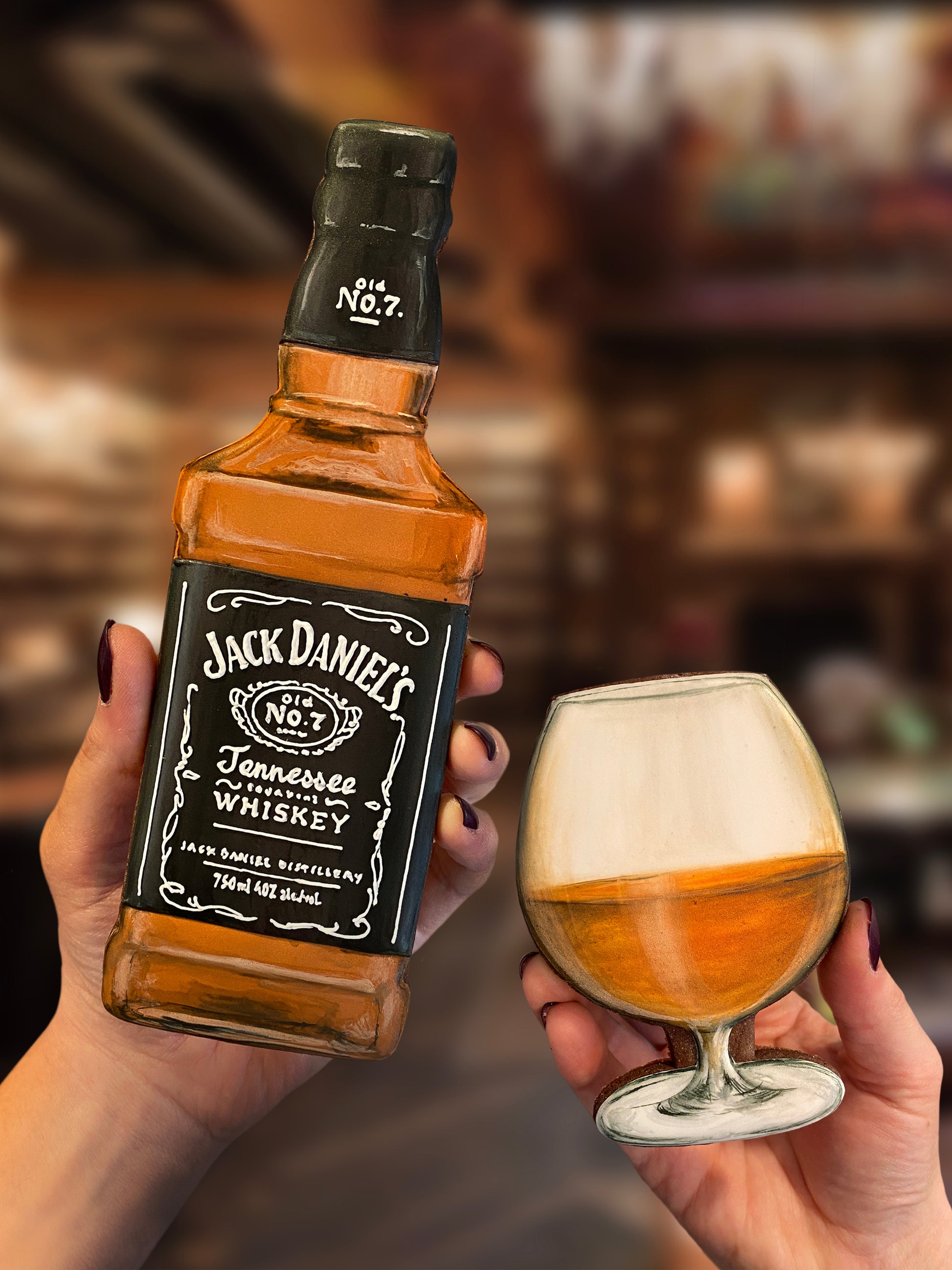 Jack Daniels & Whiskey Snifter -- CLASS RECORDING