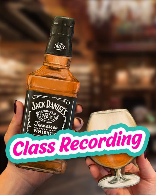 Jack Daniels & Whiskey Snifter -- CLASS RECORDING
