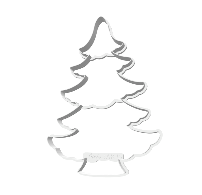 9" tall Christmas Tree Cutter -- STL FILES