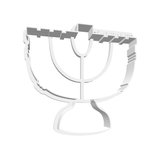 Menorah -- STL FILE