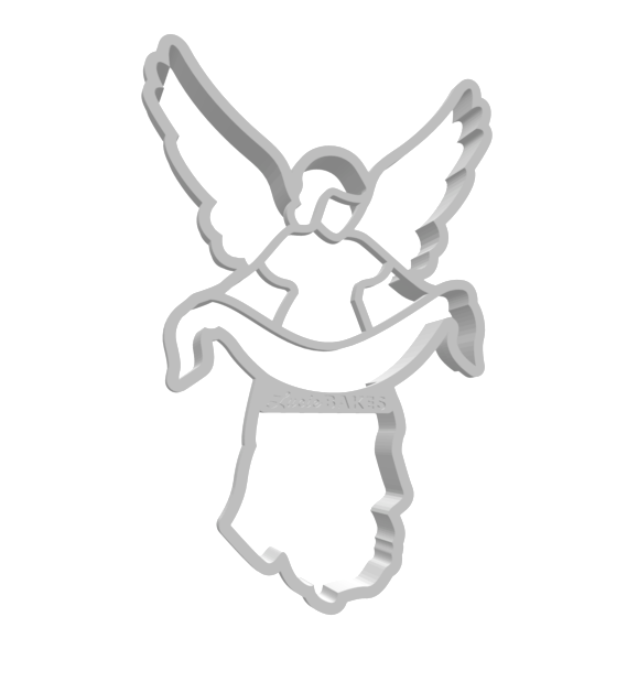 Traditional Christmas Angel -- STL FILE