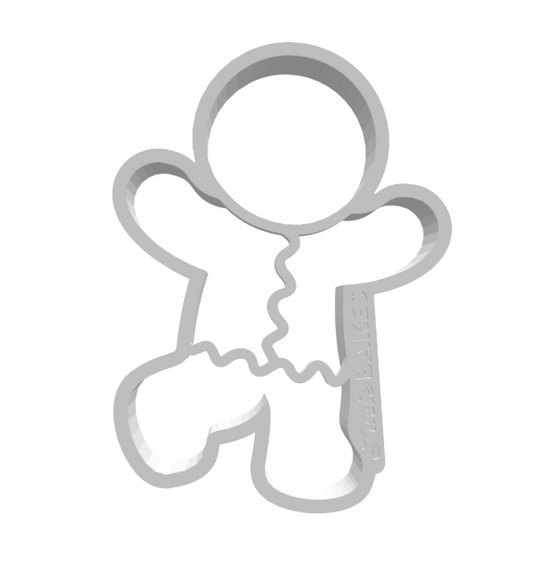 Dancing Gingerbread Man -- STL FILE