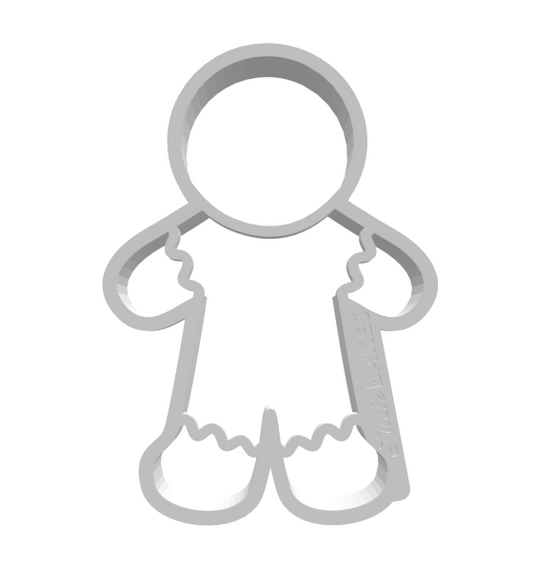 Classic Gingerbread Man -- STL FILE