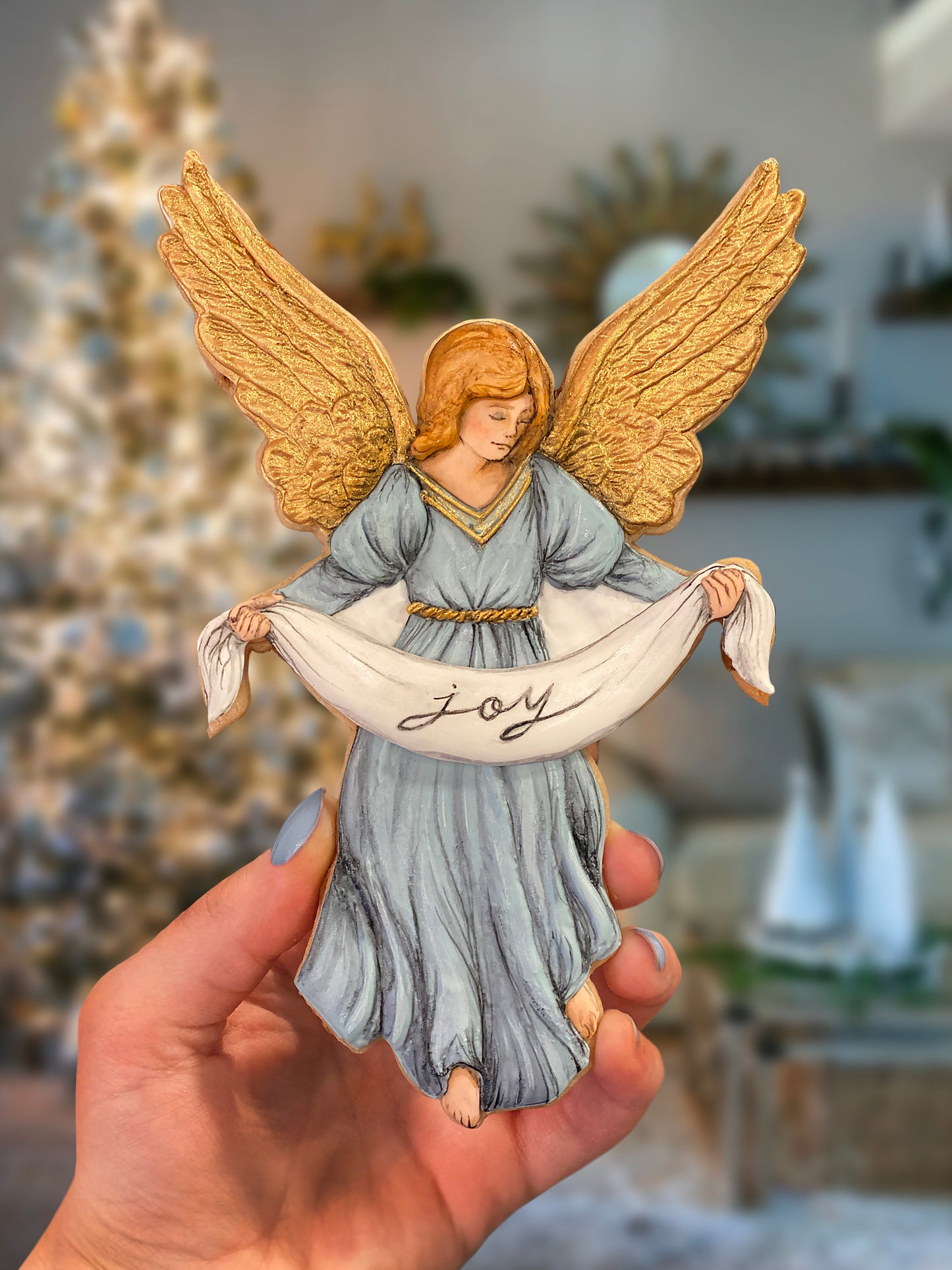 Traditional Christmas Angel Cookie Cutter