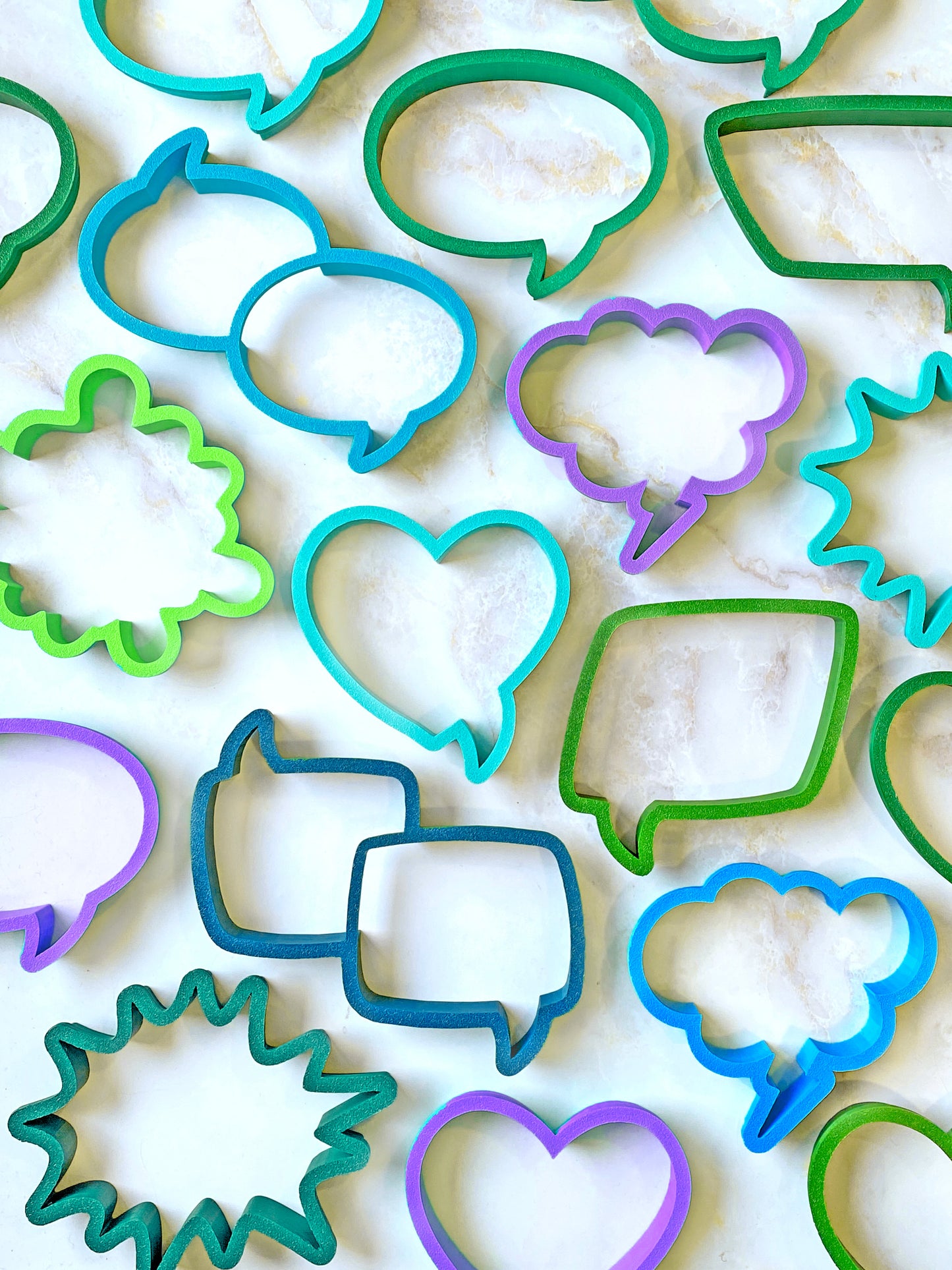 Speech Bubble Cookie Cutters