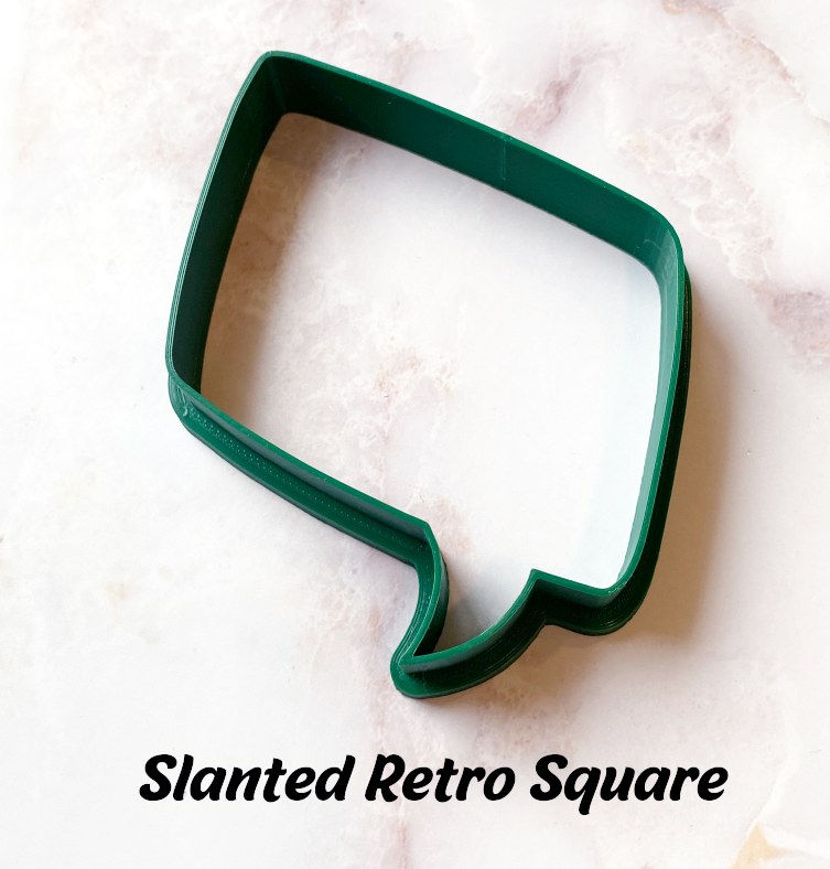 Speech Bubble Cookie Cutters