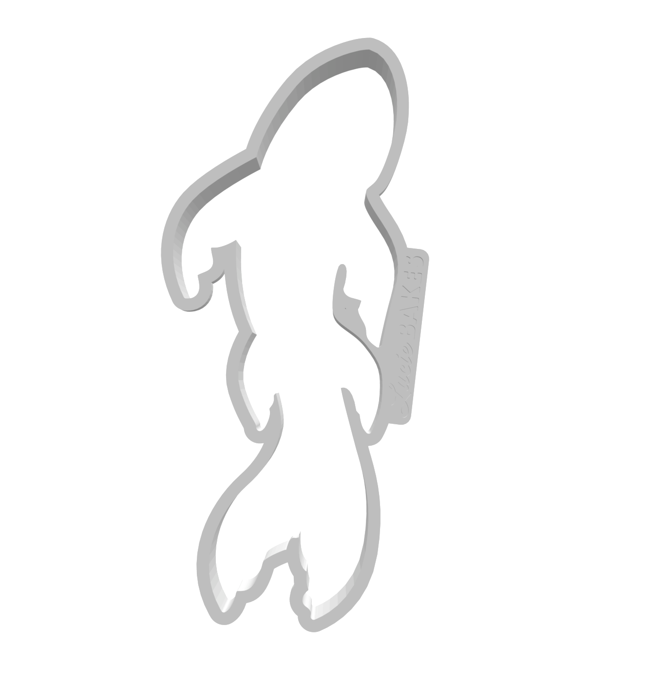 Koi Fish Cookie Cutter "Goromu" -- STL FILE