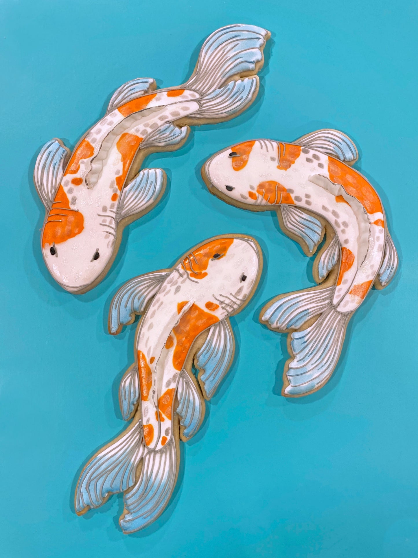 Koi Fish Cookie Cutter "Goromu" -- STL FILE